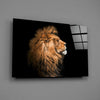 Lion Glass Wall Art by Insigneart USA