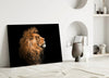 Lion Glass Wall Art by Insigneart USA