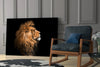 Lion Glass Wall Art by Insigneart USA