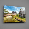 Small Village Glass Wall Art by Insigneart USA