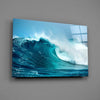 Waves Glass Wall Art by Insigneart USA