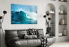 Waves Glass Wall Art by Insigneart USA