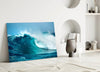 Waves Glass Wall Art by Insigneart USA