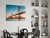 San Francisco Oakland Bay Bridge Glass Wall Art by Insigneart USA