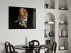 Tiger Glass Wall Art by Insigneart USA
