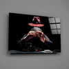 The Mysterious Gambler Glass Wall Art by Insigneart USA