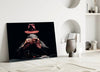 The Mysterious Gambler Glass Wall Art by Insigneart USA