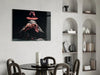 The Mysterious Gambler Glass Wall Art by Insigneart USA