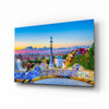 Barcelona Glass Wall Art by Insigneart USA