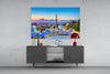 Barcelona Glass Wall Art by Insigneart USA