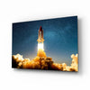 Journey To Space Glass Wall Art by Insigneart USA