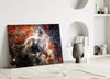 World Of The Galaxy Glass Wall Art by Insigneart USA