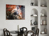 World Of The Galaxy Glass Wall Art by Insigneart USA
