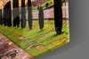 Taj Mahal Glass Wall Art by Insigneart USA