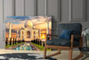 Taj Mahal Glass Wall Art by Insigneart USA