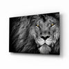 Lion Glass Wall Art by Insigneart USA