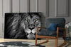 Lion Glass Wall Art by Insigneart USA