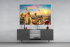 Cappadocia Glass Wall Art by Insigneart USA
