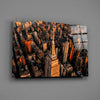 New York Glass Wall Art by Insigneart USA