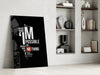 Motivational Glass Wall Art by Insigneart USA