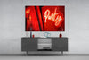 Entertainment Glass Wall Art by Insigneart USA