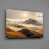 Mountain View Glass Wall Art by Insigneart USA