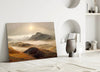 Mountain View Glass Wall Art by Insigneart USA