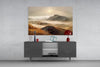 Mountain View Glass Wall Art by Insigneart USA