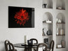 Flower Glass Wall Art by Insigneart USA