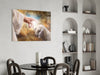 God'S Hand And The Sheep Glass Wall Art by Insigneart USA