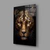 Leopard Glass Wall Art by Insigneart USA