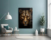Leopard Glass Wall Art by Insigneart USA