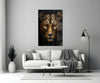 Leopard Glass Wall Art by Insigneart USA