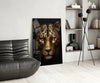 Leopard Glass Wall Art by Insigneart USA