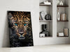 Leopard Glass Wall Art by Insigneart USA