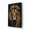 Lion Glass Wall Art by Insigneart USA