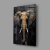 Elephant Glass Wall Art by Insigneart USA
