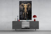 Elephant Glass Wall Art by Insigneart USA