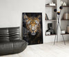 Leopard Glass Wall Art by Insigneart USA