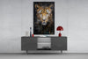 Leopard Glass Wall Art by Insigneart USA