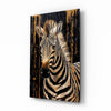 Zebra Glass Wall Art by Insigneart USA