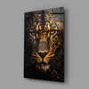 Leopard Glass Wall Art by Insigneart USA
