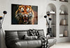 Tiger Glass Wall Art by Insigneart USA