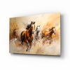 Horse Art Glass Wall Art by Insigneart USA