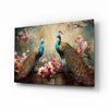 Peacock Glass Wall Art by Insigneart USA