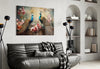 Peacock Glass Wall Art by Insigneart USA