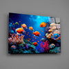 Ocean Life Glass Wall Art by Insigneart USA