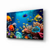 Ocean Life Glass Wall Art by Insigneart USA