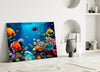 Ocean Life Glass Wall Art by Insigneart USA