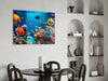 Ocean Life Glass Wall Art by Insigneart USA